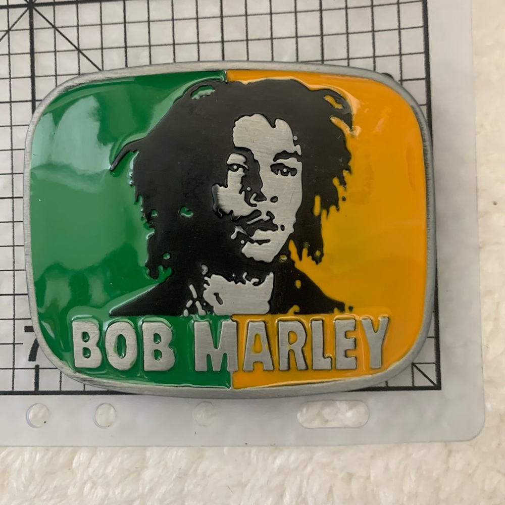 ❤️NEW ‘Woodstock’ Retro, Jamaican Belt Buckle, quality piece